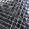 carrelage mosaique en verre noir pour salle de bains et cuisine KEREM