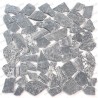 carrelage en pierre gris mosaique marbre pour sol ORIA GRIS